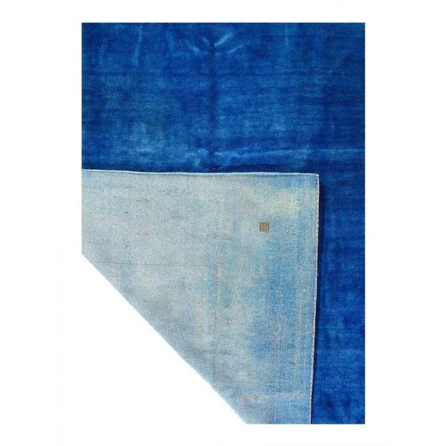 Contemporary 2010s Fine Hand Knotted Persian Design Gabbeh For Sale - Image 3 of 4