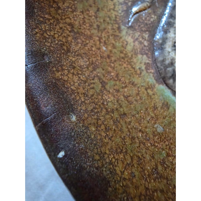Ceramic Art Pottery Ceramic Dish With a Tick on It For Sale - Image 7 of 18