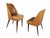 Brown Skai and Brass Chairs by Carlo Pagani for Cassina, 1956, Set of 2 For Sale - Image 14 of 14