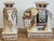 Ceramic Vintage Ceramic Elephant Motif Garden Stool Pair For Sale - Image 7 of 10