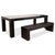 Wooden Dining Table and Bench from BoConcept, Set of 2 For Sale - Image 14 of 14