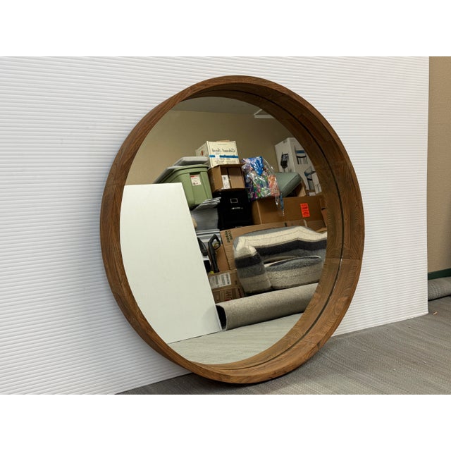 Design Plus Gallery presents the Teak Wood Capri Mirror from Brownstone Furniture. Keeping your interiors well-rounded is...