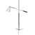 Metal 1960s Italian Modern One-Arm Floor Lamp for Arredoluce For Sale - Image 7 of 8