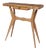 Mid-Century Italian Console Table in Chestnut and Zebrano, 1950 For Sale