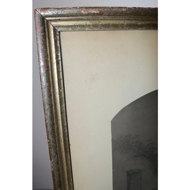 Antique 19th Century Original Figural Mother Painting Pastel Charcoal Drawing For Sale - Image 10 of 12