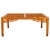 Chinese Elmwood Square Coffee Table With Open Fretwork and Horse-Hoof Legs For Sale - Image 13 of 13