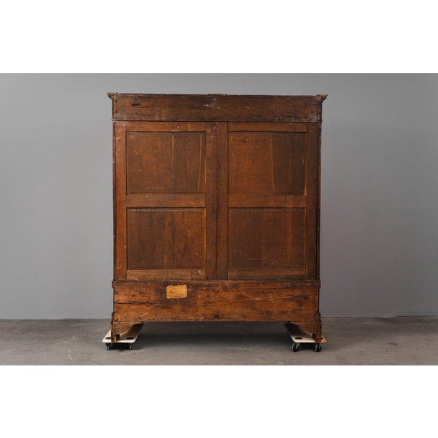 Biedermeier Wardrobe in Mahogany For Sale - Image 6 of 18