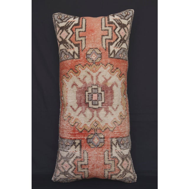 Over Size Decorative Handwoven Rug Pillow Cover -16'' X 32'' For Sale - Image 4 of 8
