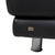 355 Leather Two-Seater Black Manual Function Sofa by Rolf Benz For Sale - Image 11 of 15