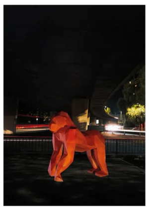 Liam Hopkins, Mancunian Way Gorilla, Photographic Print