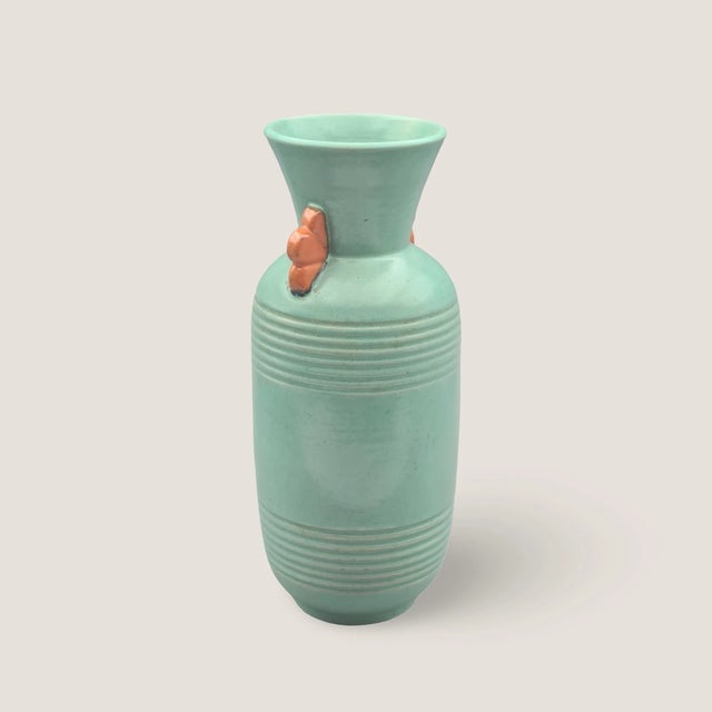 Art Deco Ceramic Vase from Upsala Ekeby, Sweden, 1930s For Sale - Image 4 of 14
