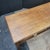 Early 20th Century Early 20th Century English Oak 2 Drawer Console Table With Tapered Legs and Spade Feet For Sale - Image 5 of 13
