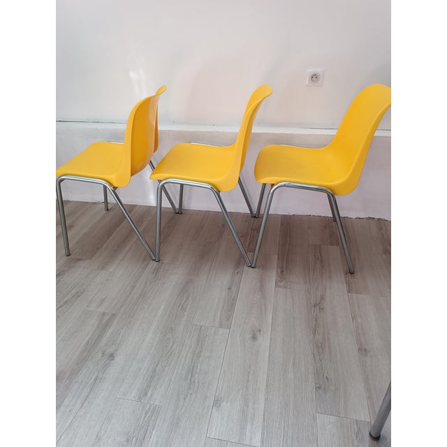 Hélène Chairs from Bericoplast, 1990s, Set of 3 For Sale - Image 11 of 17
