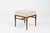 Mid 20th Century Stools by t.h. Robsjohn-Gibbings in Walnut and Velvet, C. 1950s For Sale - Image 5 of 7