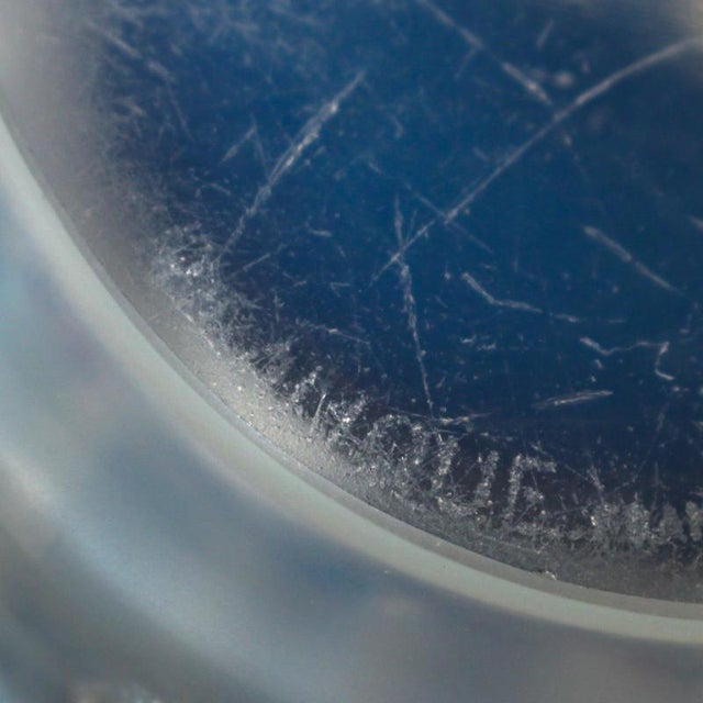 Glass Bammako Vase by René Lalique, 1930s For Sale - Image 7 of 9