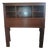 Hillsdale 6 Shelf Bookcase Teak Stained For Sale