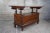 Late 19th Century Antique Victorian Oak Library Tavern Monks Bench Tilt Top Hutch Table Settle Pew For Sale - Image 5 of 13