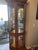 1990s Drexal Heritage Oak and Glass Curio For Sale - Image 4 of 4