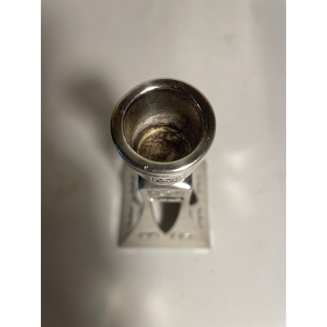 Metal Art Nouveau Candlestick from WMF, Germany, 1906 For Sale - Image 7 of 10