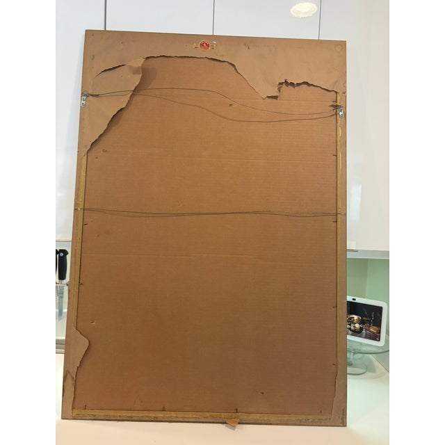 Barche a Venezia Vintage Italian Nautical Poster Framed Venice Boat Chart Wall Art For Sale - Image 14 of 15