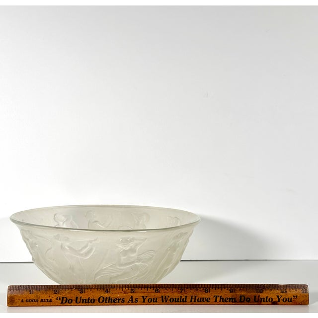 Consolidated Glass Dancing Nymphs Bowl by Reuben Haley c.1926-1932 For Sale - Image 13 of 14
