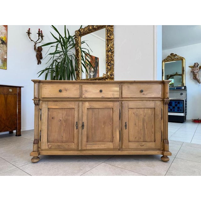 Gründerzeit Apothecary Cabinet in Spruce For Sale - Image 14 of 14