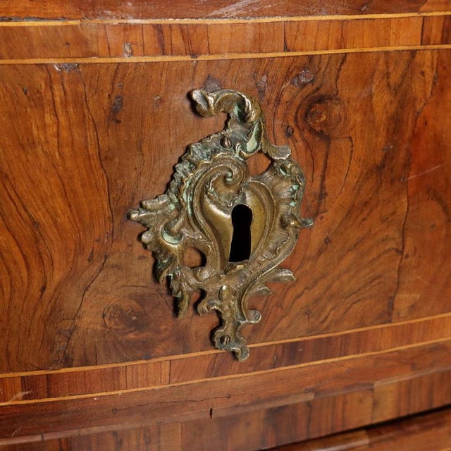 Baroque Walnut Chest of Drawers For Sale - Image 4 of 13