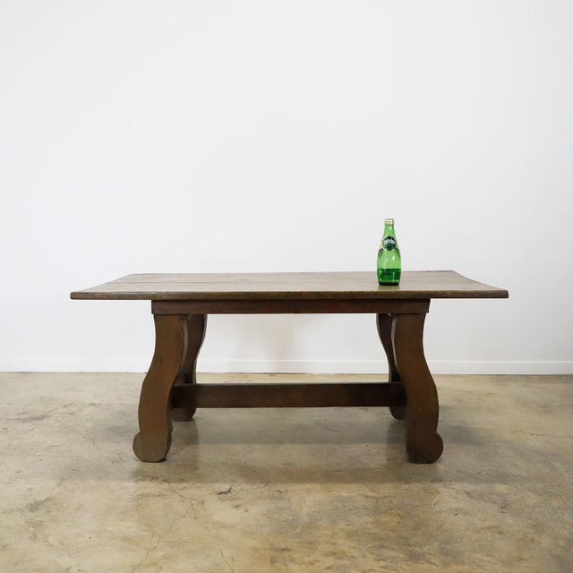 1940s Hector Aguilar Center Table Made in Mezquite Wood For Sale - Image 12 of 17