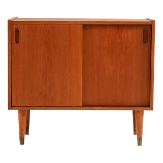 Mid-Century Scandinavian Teak Cabinet, 1950s For Sale