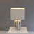 Large Brutalist Marble Table Lamp from Maison Jansen, 1980s For Sale - Image 5 of 8