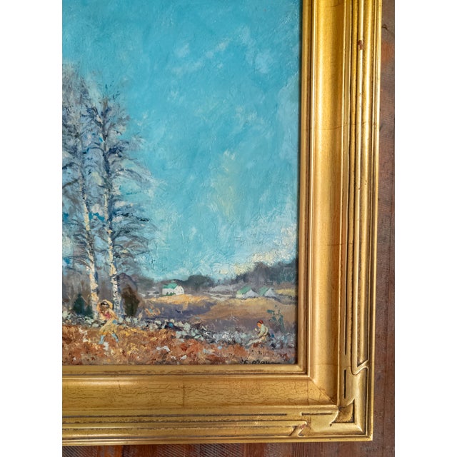 Early 20th Century 20th Century American Impressionist Landscape With Trees by Ernest Frederick Meyer For Sale - Image 5 of 18