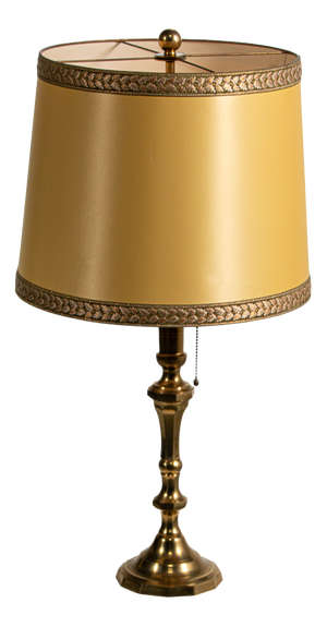 Mid-Century Brass Table Lamp, 1970s