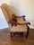 Thomasville Thomasville Grand Bergère Style Renaissance Revival Carved Mahogany Library Armchair – Model N-1713-Bp For Sale - Image 4 of 9