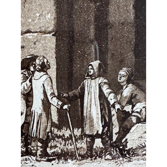 Sculpture Materials Early 19th Century French Engraving of the Temple of Karnak, Luxor For Sale - Image 7 of 9