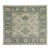 Turkish Oushak Square Rug 8'8" x 7'9" #18126 For Sale