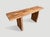2010s Andrianna Shamaris Minimalist Suar Wood Console Table For Sale - Image 5 of 5