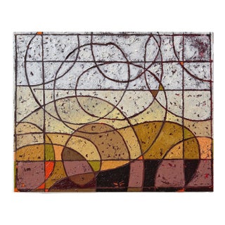 "Ruminating" Abstract Oil Painting For Sale