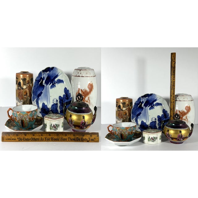 Antique Chinese & Japanese Porcelain Collection: Kangxi, Satsuma For Sale - Image 10 of 10