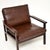 Brown Vintage Danish Leather Chairs, 1960, Set of 2 For Sale - Image 8 of 17