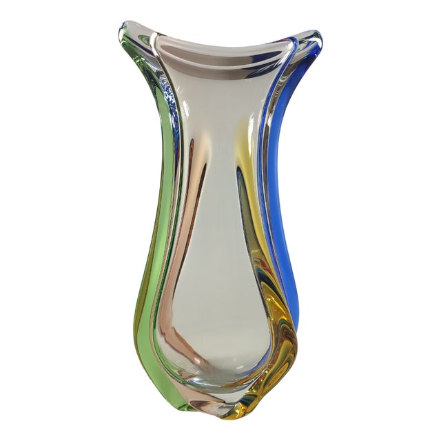 Art Deco Vase by František Zemek for Mstišov, 1956 For Sale