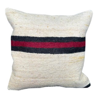 Turkish Hemp Pillow Cushion Natural Beige Black Pillow Cushion Cover 20x20 For Sale