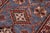 Rustic Super Kazak Blue/Beige Wool Runner Rug- 2'8'' X 10'6'' For Sale In New York - Image 6 of 10