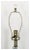 Late 20th Century Pair of Murano Style Blue & White Glass Table Lamps For Sale - Image 5 of 6