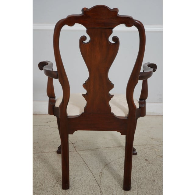 Henkel Harris Set of 8 Henkel Harris Mahogany Dining Room Chairs For Sale - Image 4 of 12