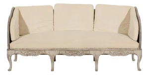 Vintage Rococo Swedish Sofa