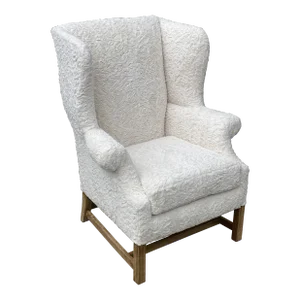 Upholstered Wingback Chair