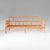 1970s Italian Bamboo and Rattan Sofa, Vivai del Sud Style, Riviera Modern An elegant mid-century modern three-seater sofa,...