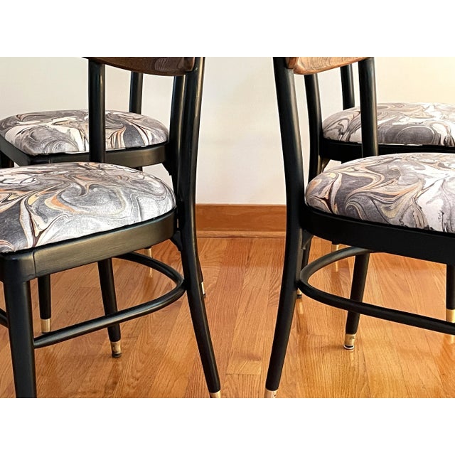 Thonet Bentwood Dining Chairs - Set of Four For Sale - Image 10 of 15
