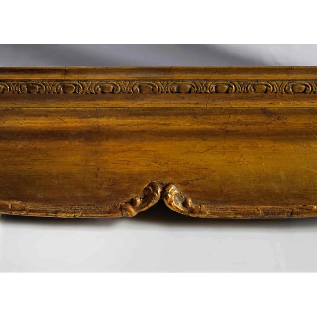 Wood Antique Large European Painting Frame - Perfect for a Mirror or Painting For Sale - Image 7 of 11