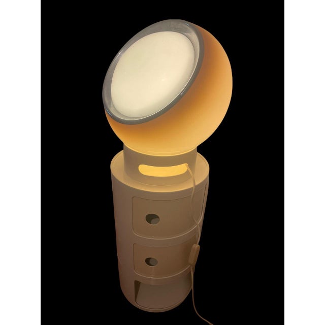 Metal Mid-Century Table Lamps from Guzzini, Italy, 1960s, Set of 2 For Sale - Image 7 of 15